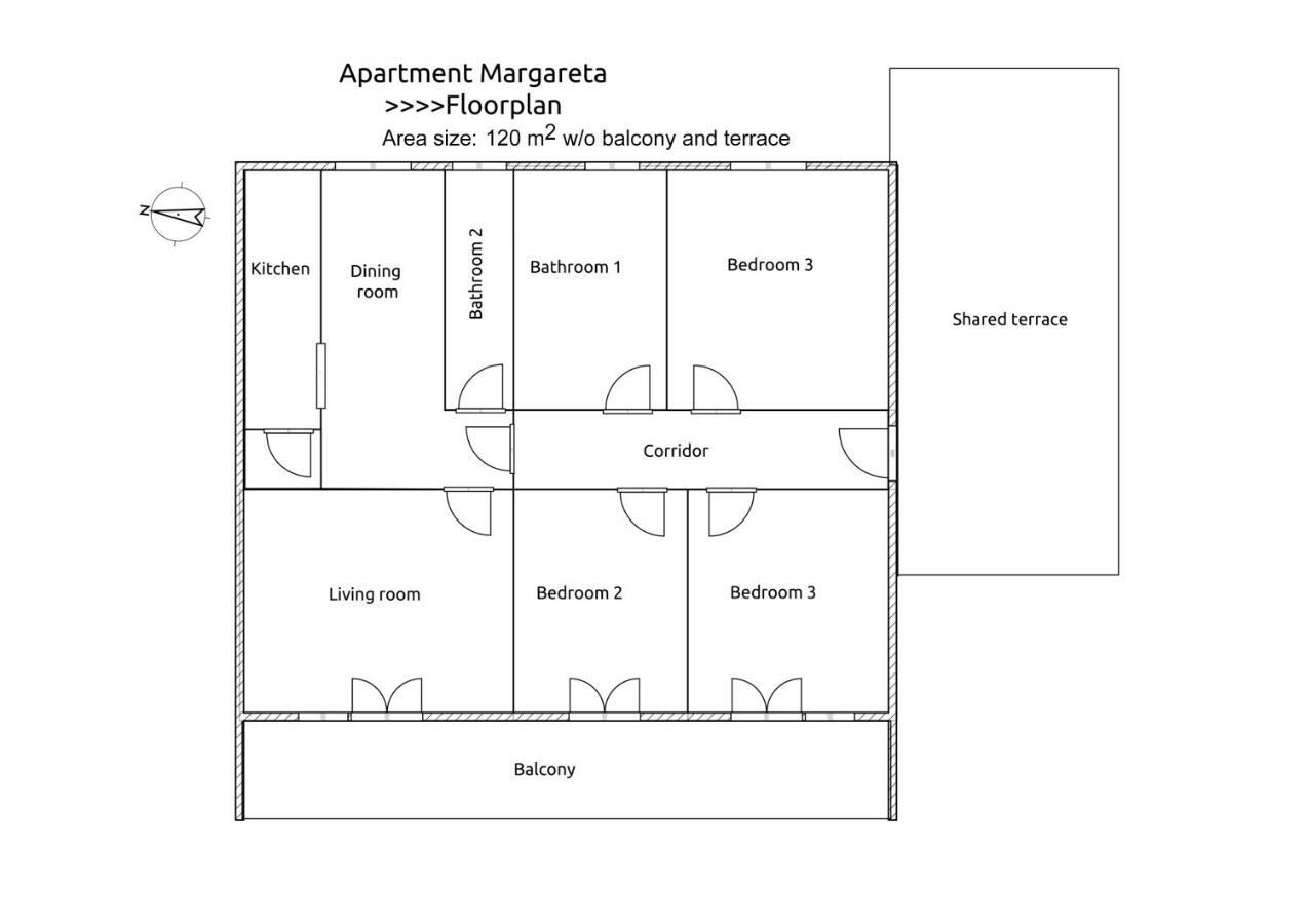 Apartments Margareta & Ena Malinska Exterior foto